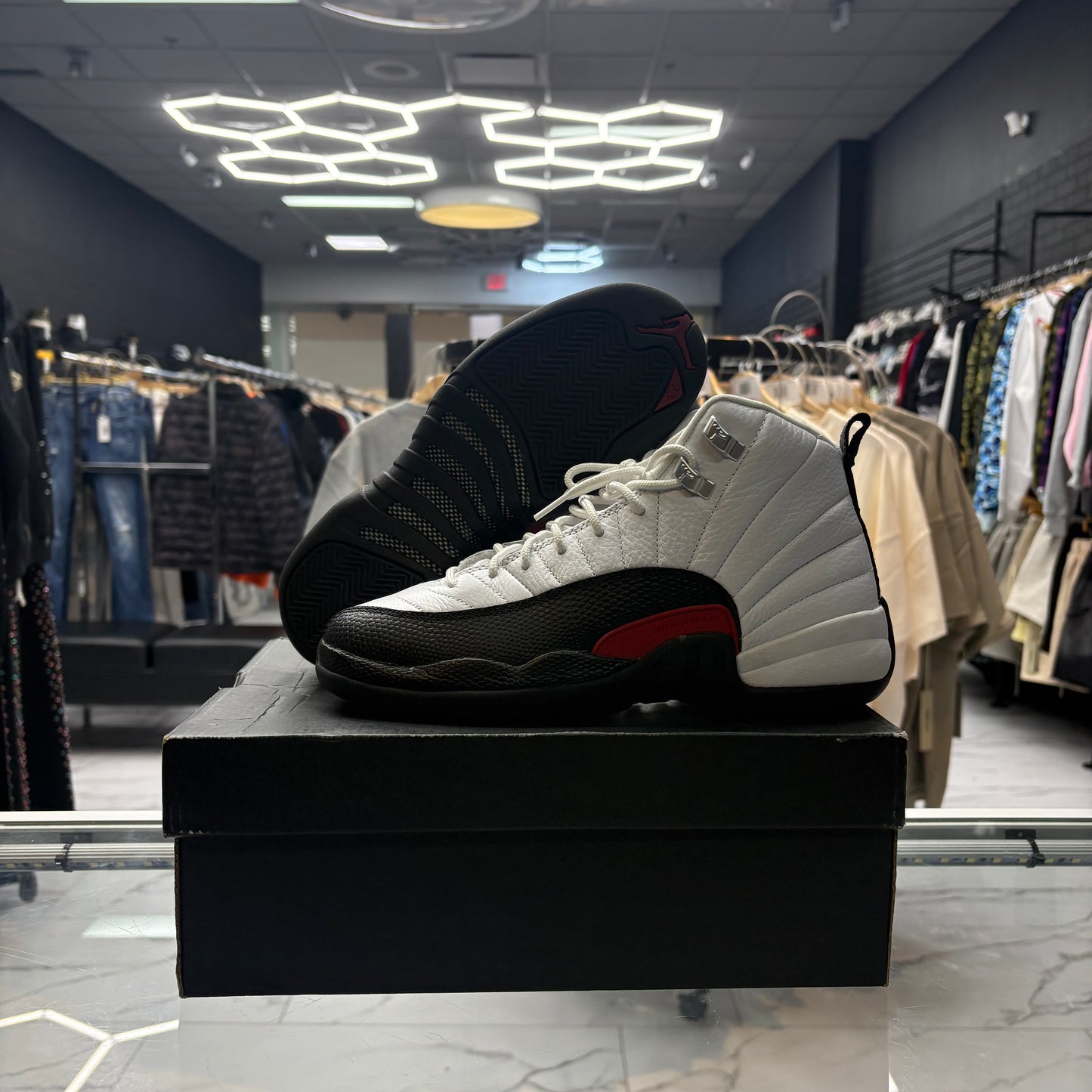Jordan 12 ‘Taxi Flip’ USED W BOX