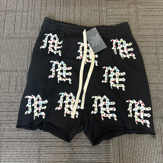 Mixed emotion #9 rhinestone shorts