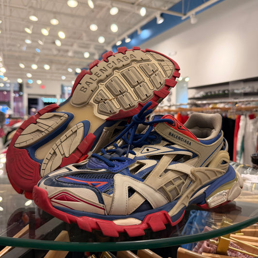 Balenciaga Track 2 Blue Red Used (No Box)