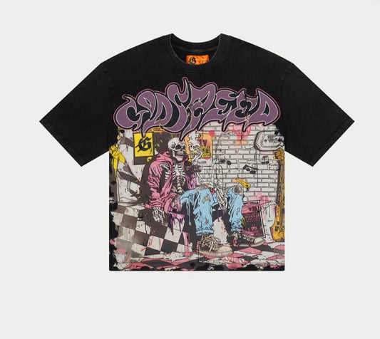 Godspeed Stoner T-Shirt (Black wash)