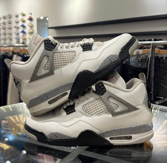 Jordan 4 White Cement USED NO BOX