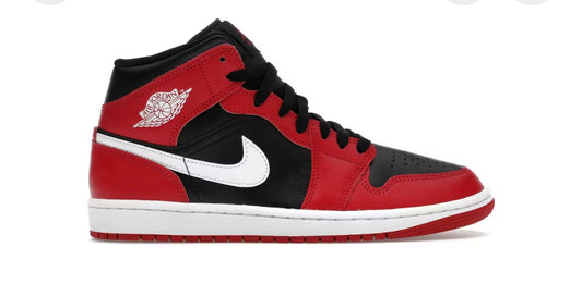 Jordan 1 Mid
Gym Red Black White (2024)