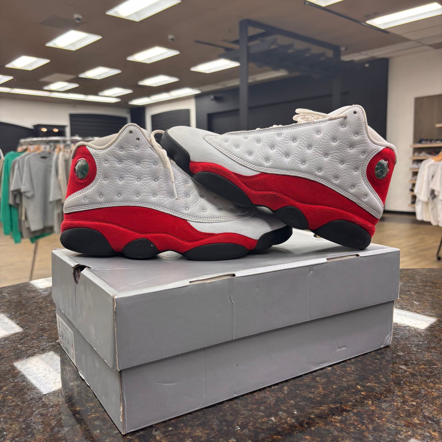Used Jordan 13 Retro Chicagos With Box