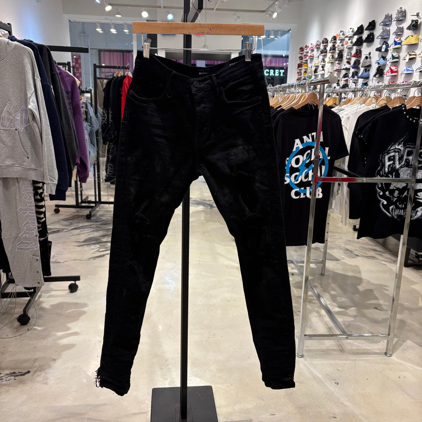 Used purple Jean with back tags