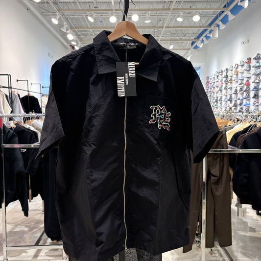 Mixed Emotion Rinestone Zip Up