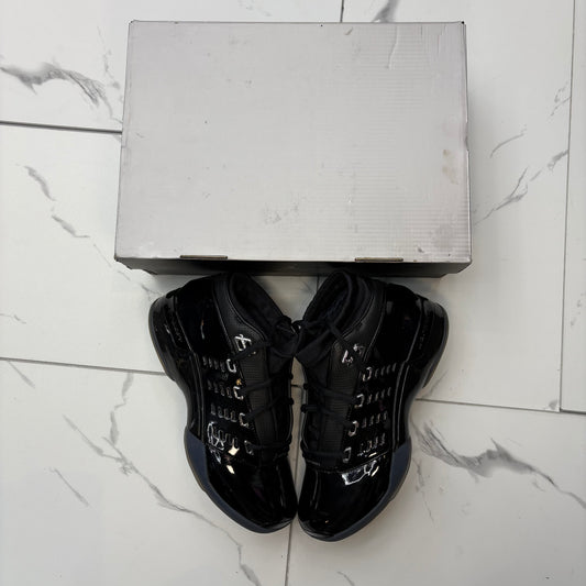 Jordan 17 low black patent USED WITH Box