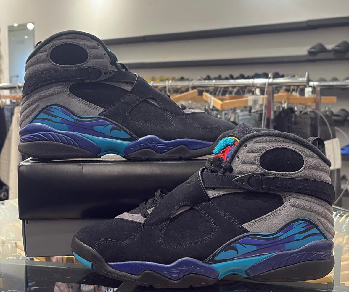 Jordan 8 Aqua USED W BOX
