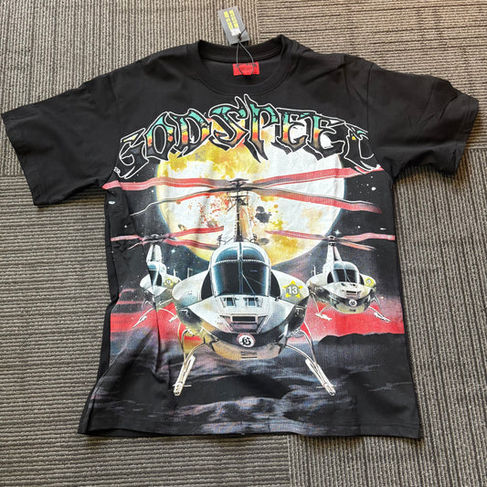 God speed moon light chopper tee
