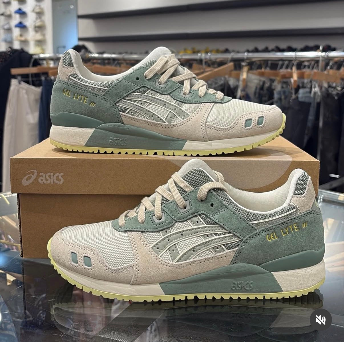 ASICS Gel-Lyte III OG Cream Olive Grey