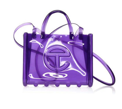 Telfar x Melissa Medium Jelly Shopper Purple