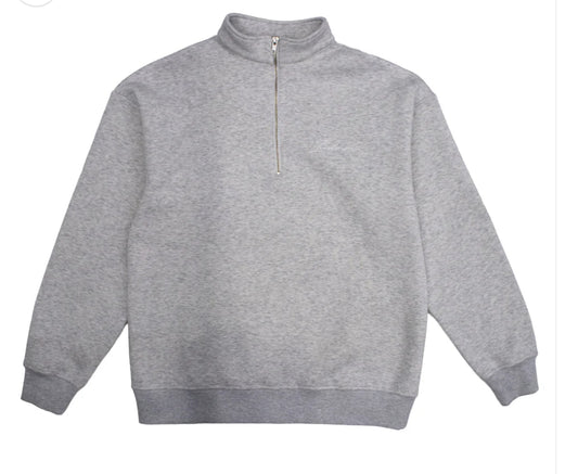 Indore Grey Quarter Zip Up