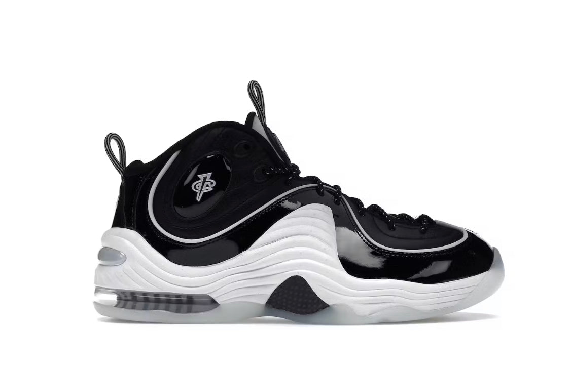 Nike Air Penny 2 Black Patent Football Grey