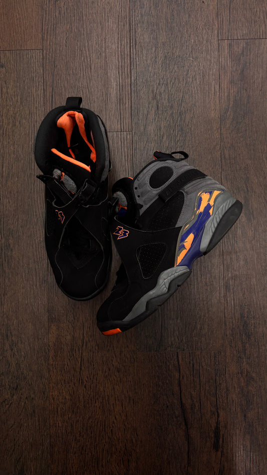 Jordan 8 Retro ‘Phoenix Suns’ PRE-OWNED NO BOX