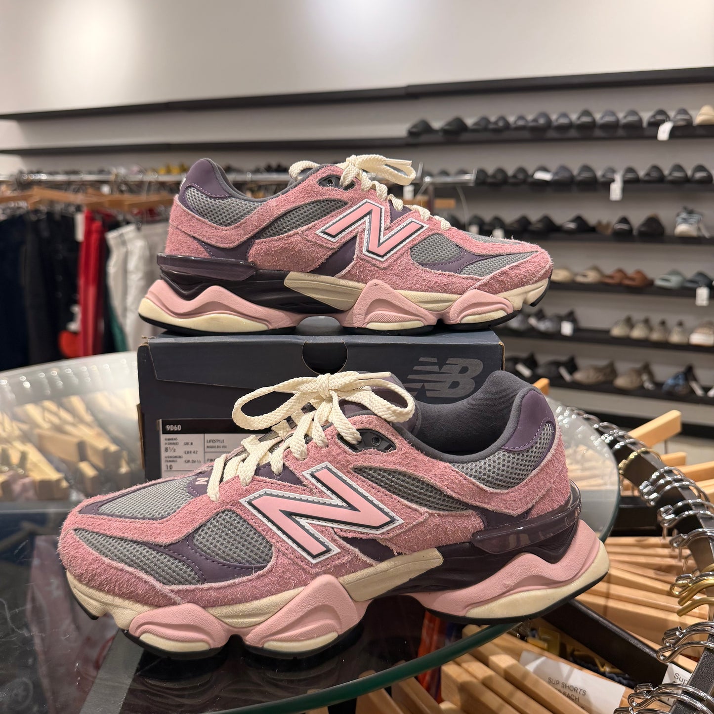 New Balance 9060 'Pink Lavender' Used With Box