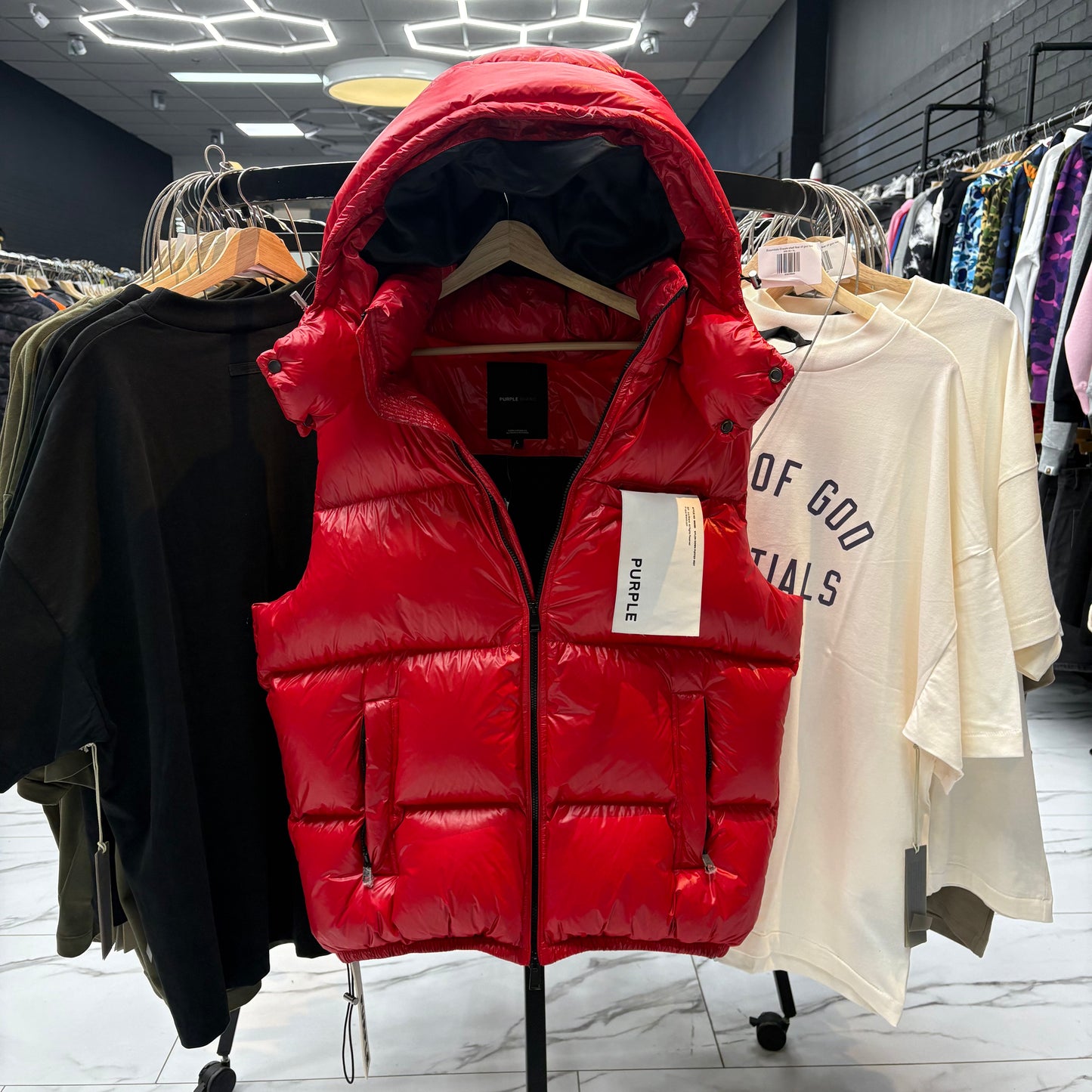 Purple Puffer Vest