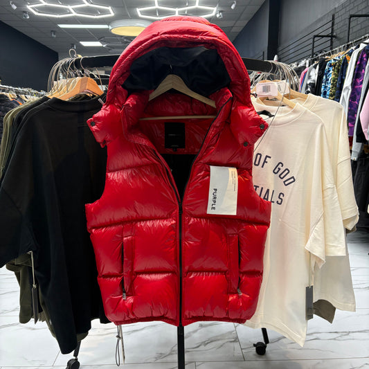 Purple Puffer Vest