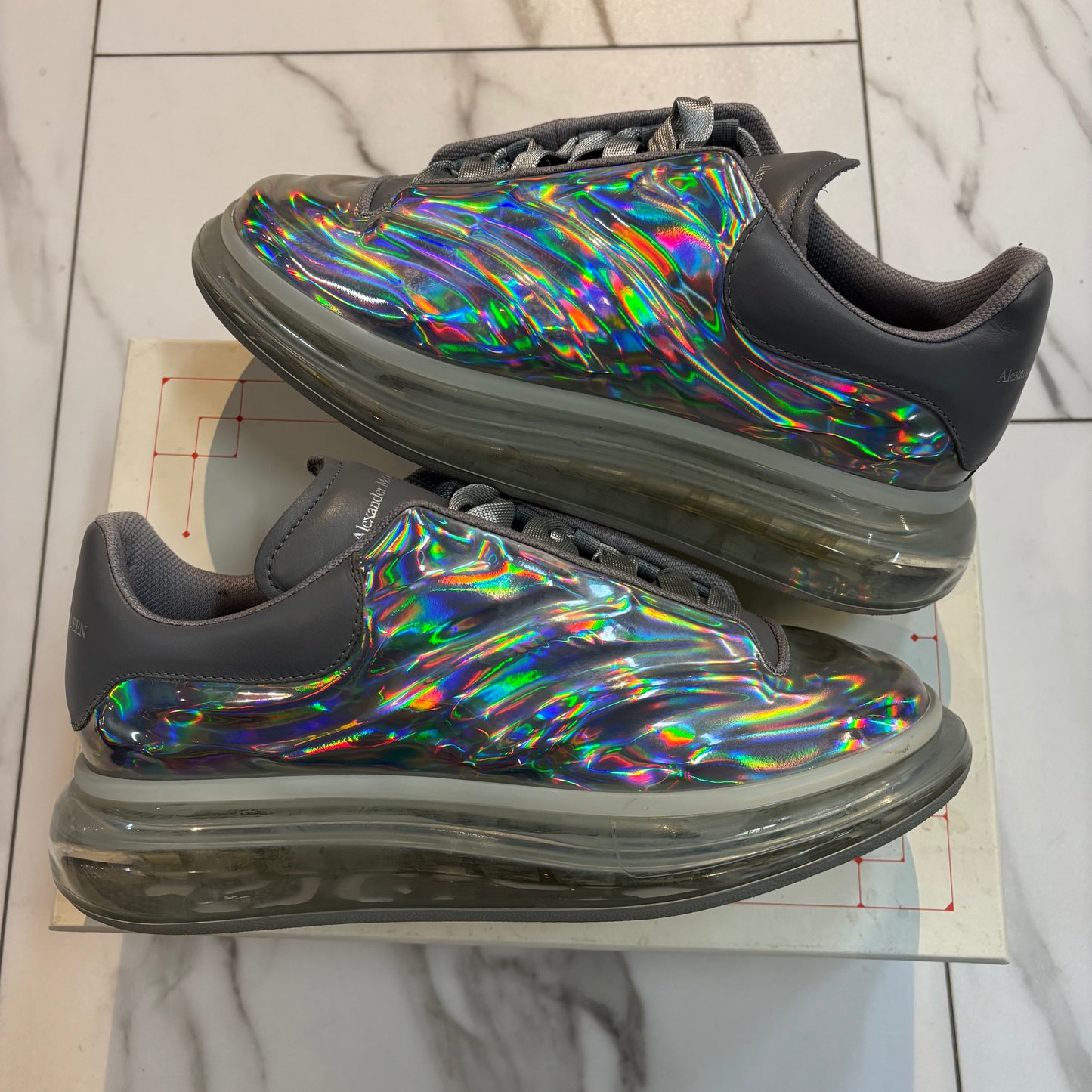 Alexandre McQueen all silver