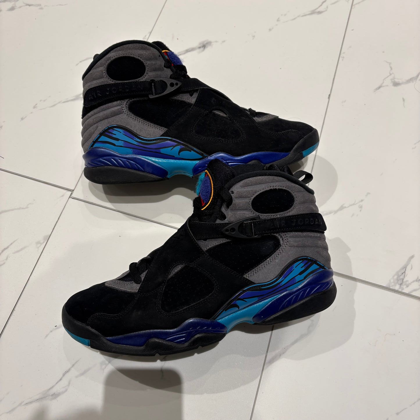 Jordan 8 Aqua Used No Box