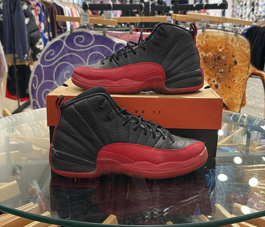 Jordan 12 Flu Game Used With Box