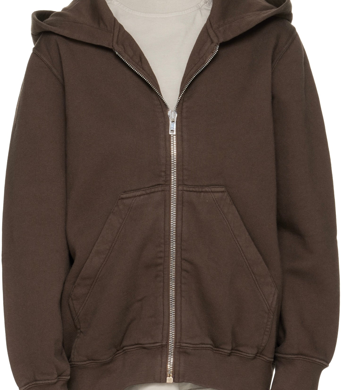 RICK OWENS Big Kids Brown Jason's Hoodie