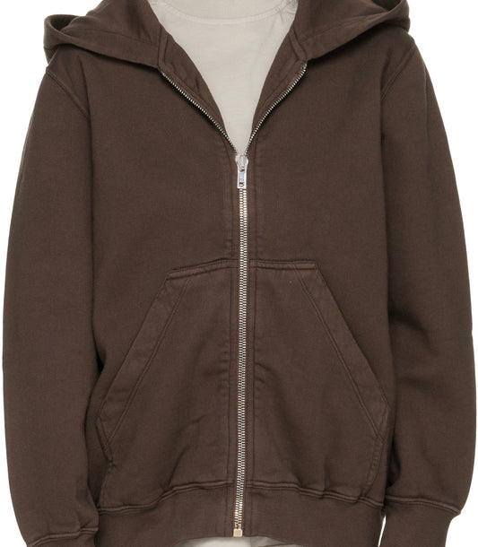 RICK OWENS Big Kids Brown Jason's Hoodie