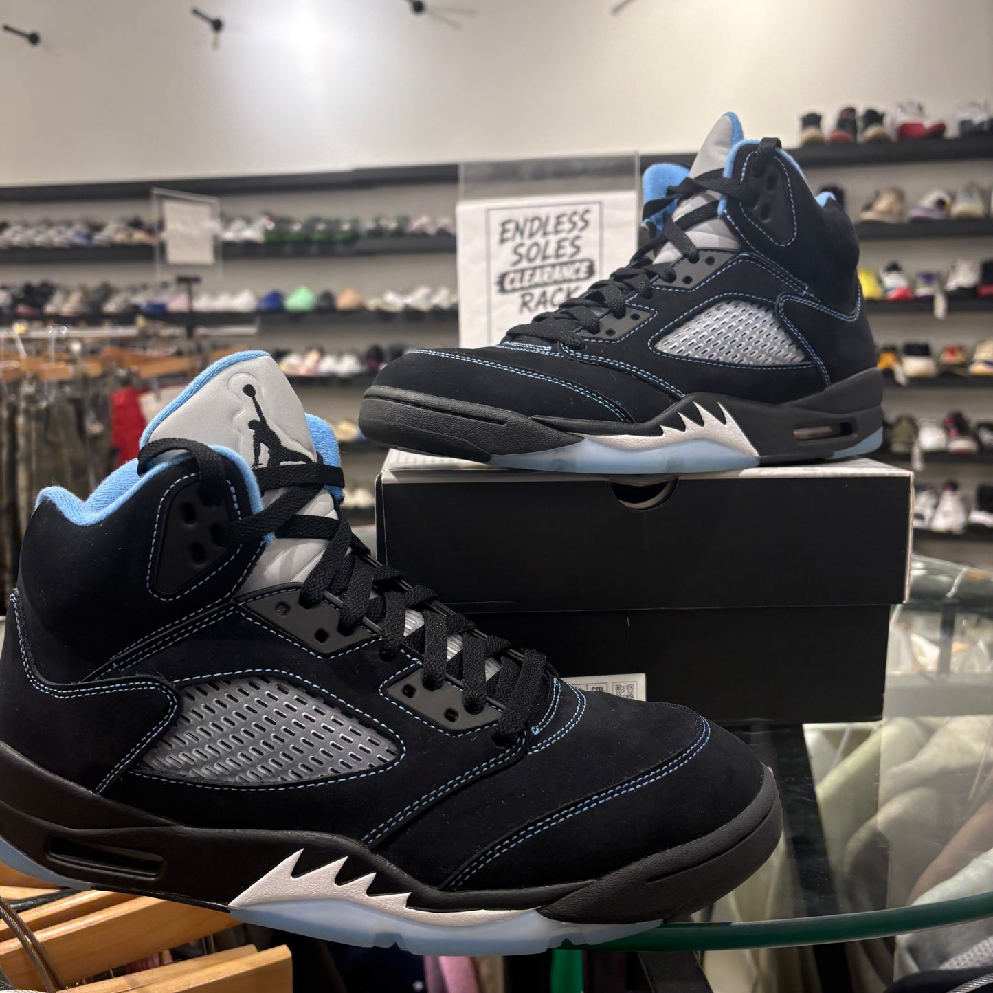 Jordan 5 University Blue Used