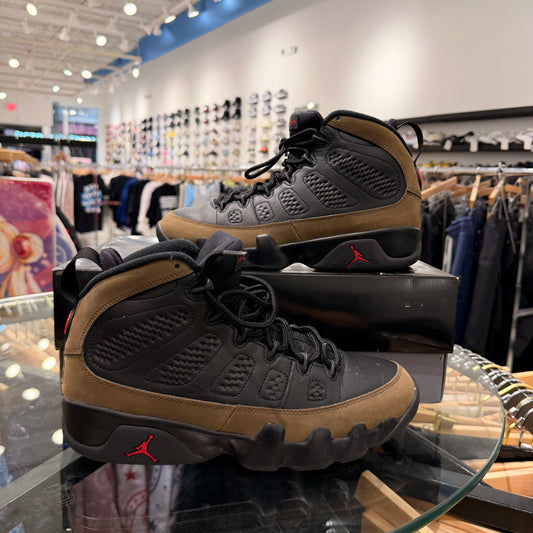 Jordan 9 Olive Used With Box
