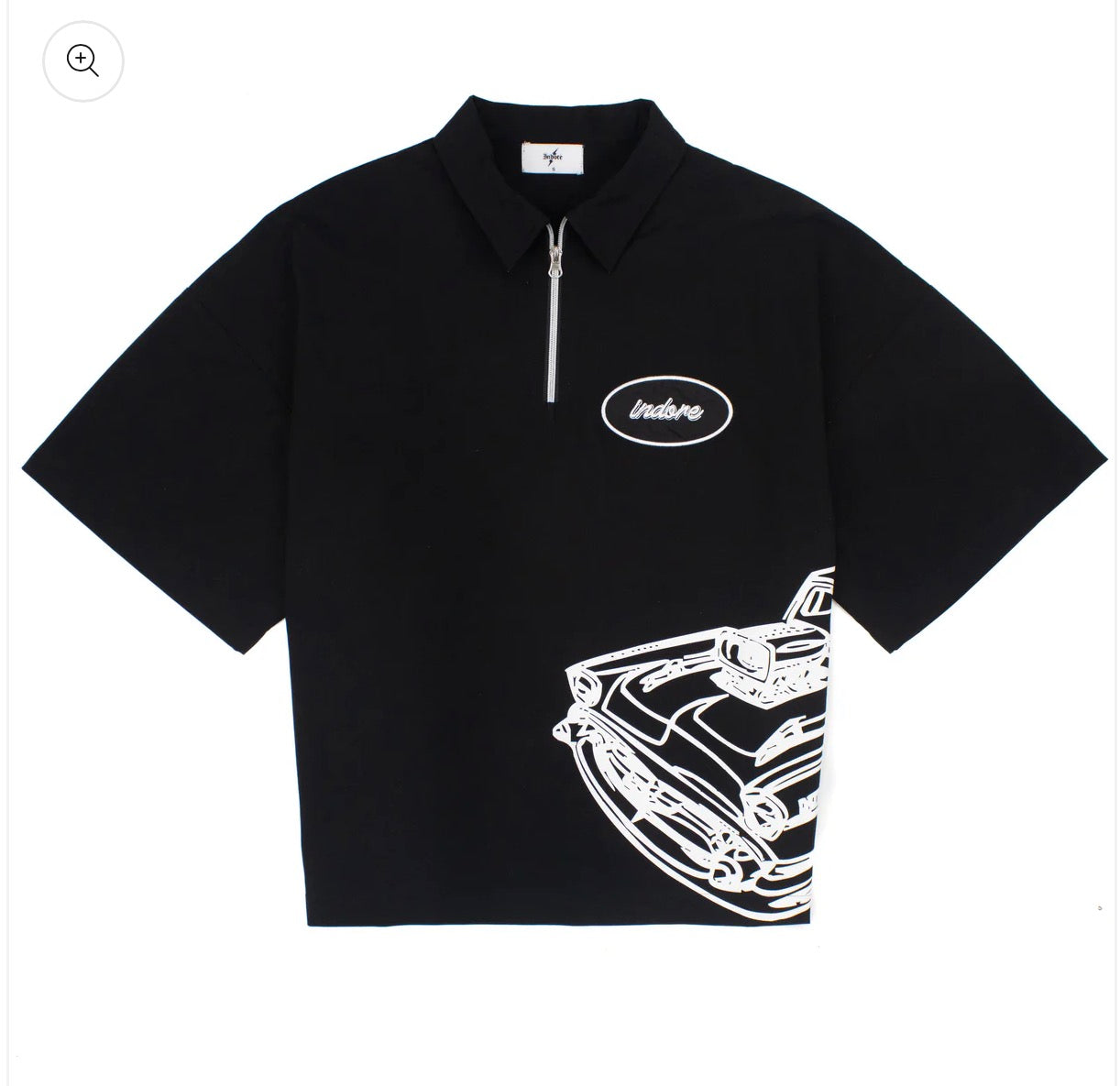 INDOR FAST LIFE BLACK QUARTER ZIP