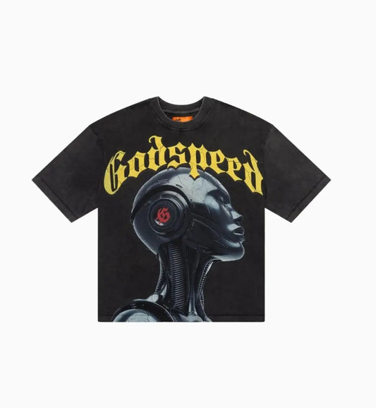 Godspeed Black Robot Tee