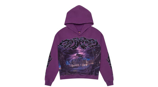 Godspeed Purple BMX Hoodie