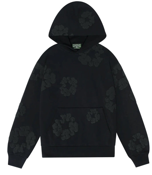 Denim Tears #8 Black Monochrome Hoodie
