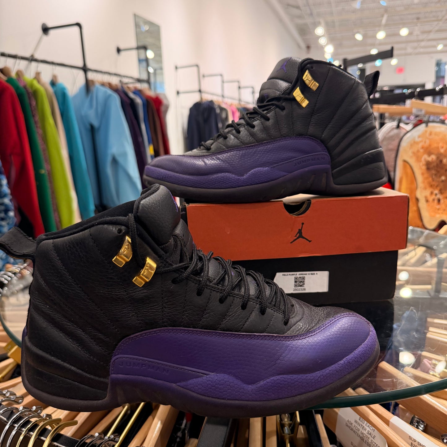 Jordan 12 Field Purple Used with Box