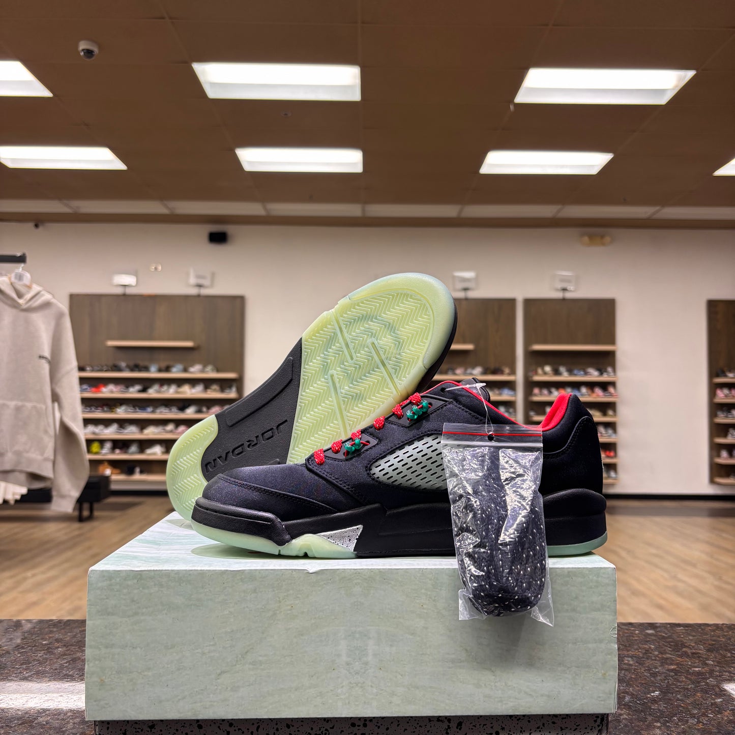 Jordan 5 lows CLOT Jade