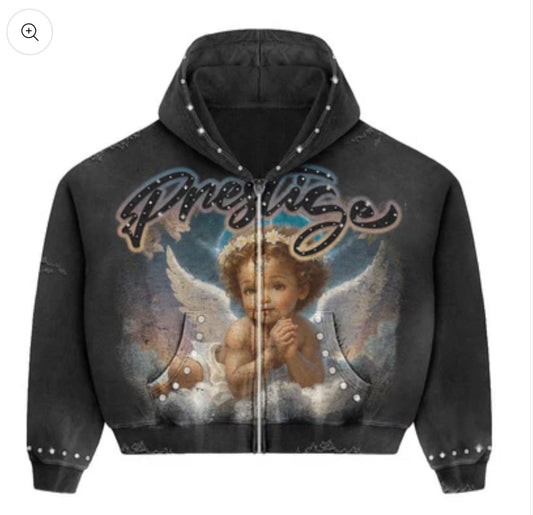 Prestige Angel Black Hoodie