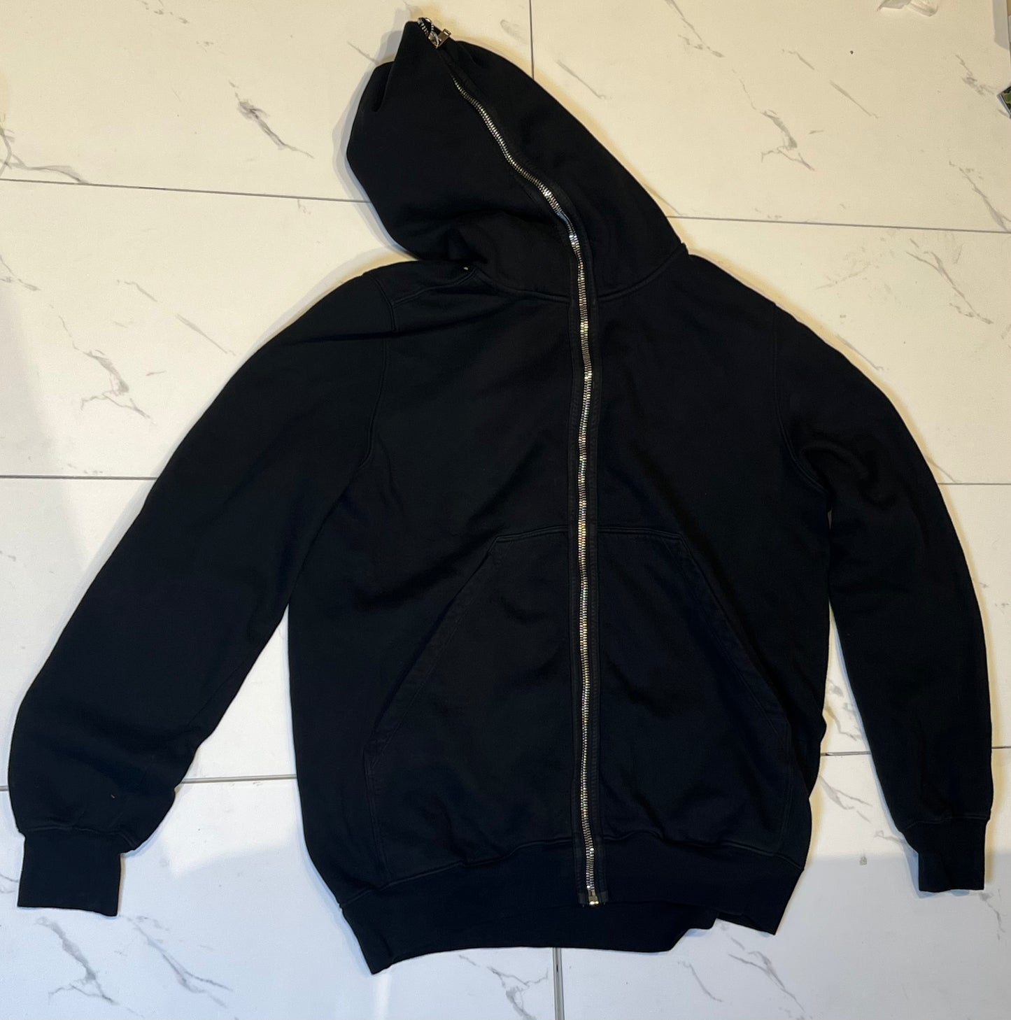 Rick Owen Black Full Zip Sweater