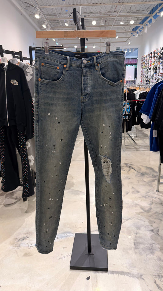 Purple Jeans W Back Tag PRE-OWNED