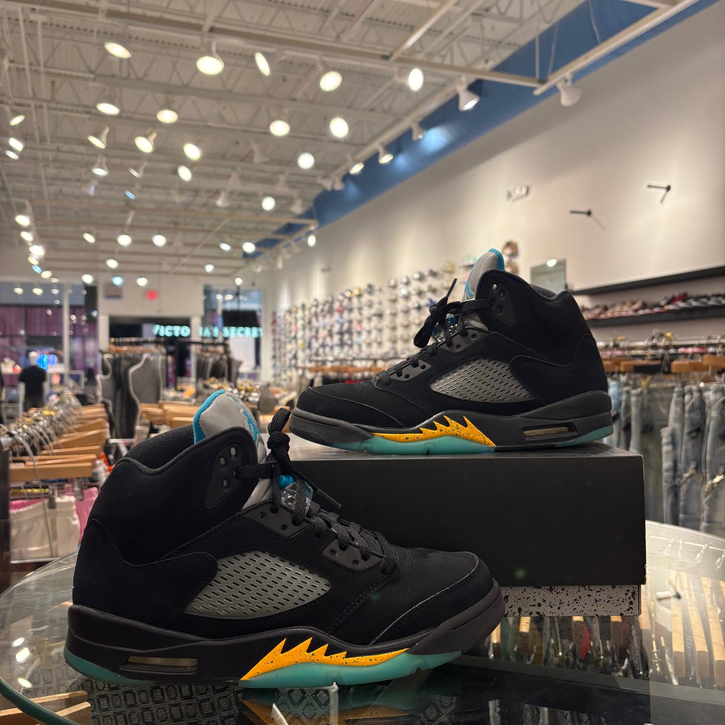Jordan 5 Aqua USED W BOX