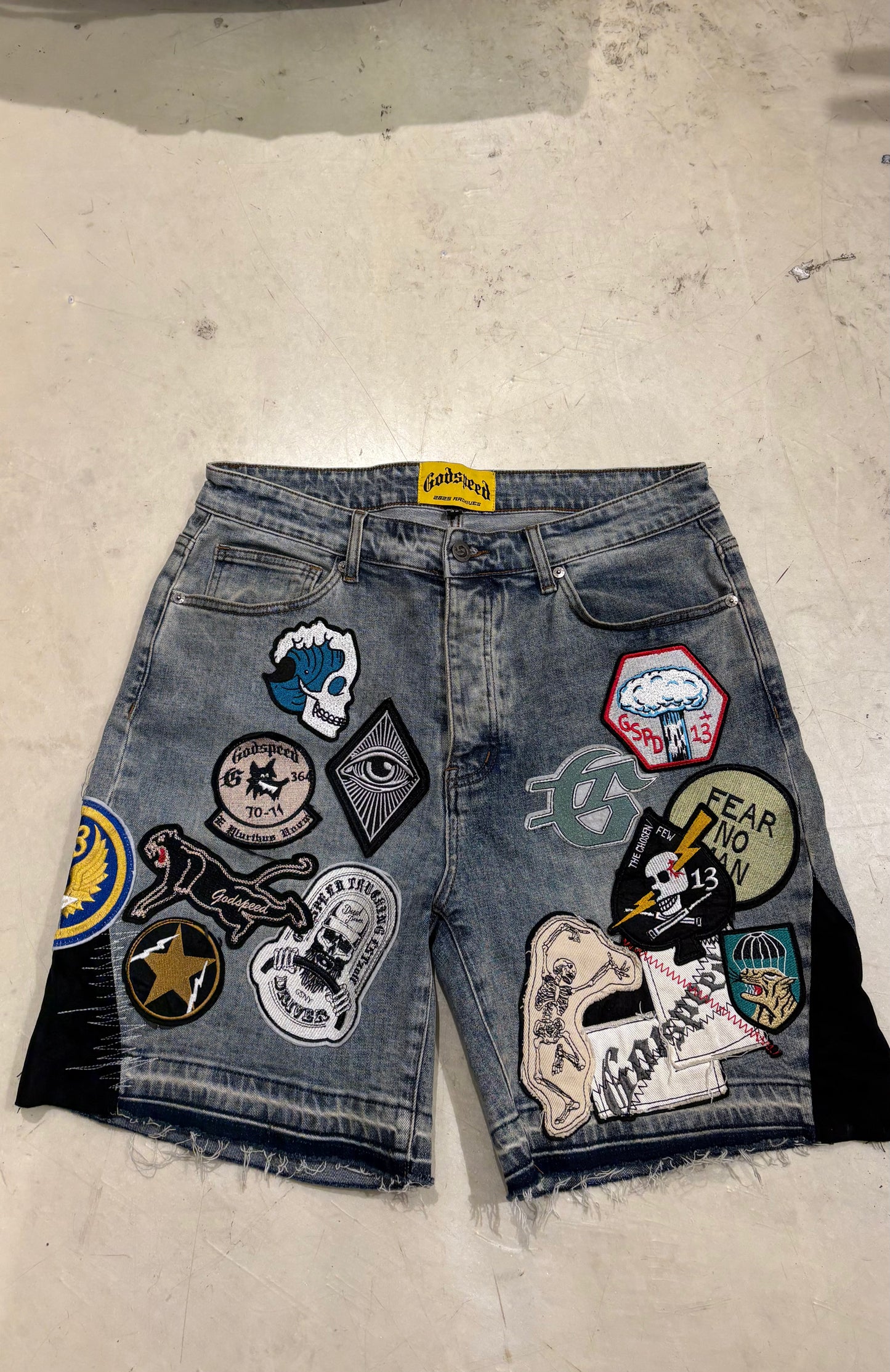 Godspeed NYC Jorts PRE-OWNED