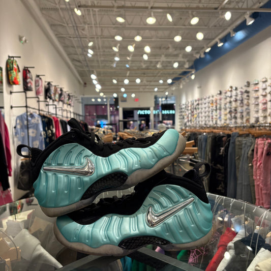 Foamposite ‘Island Green’ USED NO BOX & NO INSOLE