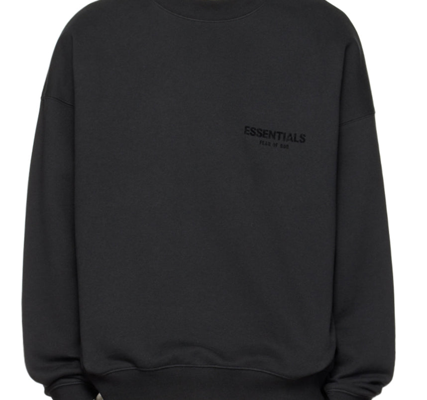 Essential Black Crewneck