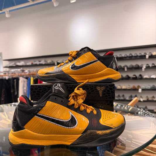 Kobe 5 Bruce Lee Used No Insole