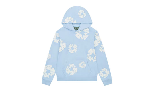 Denim Tear The Cotton Wreath Powder Blue Hoodie