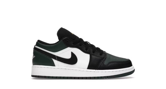 Jordan 1 Low Green Toe GS