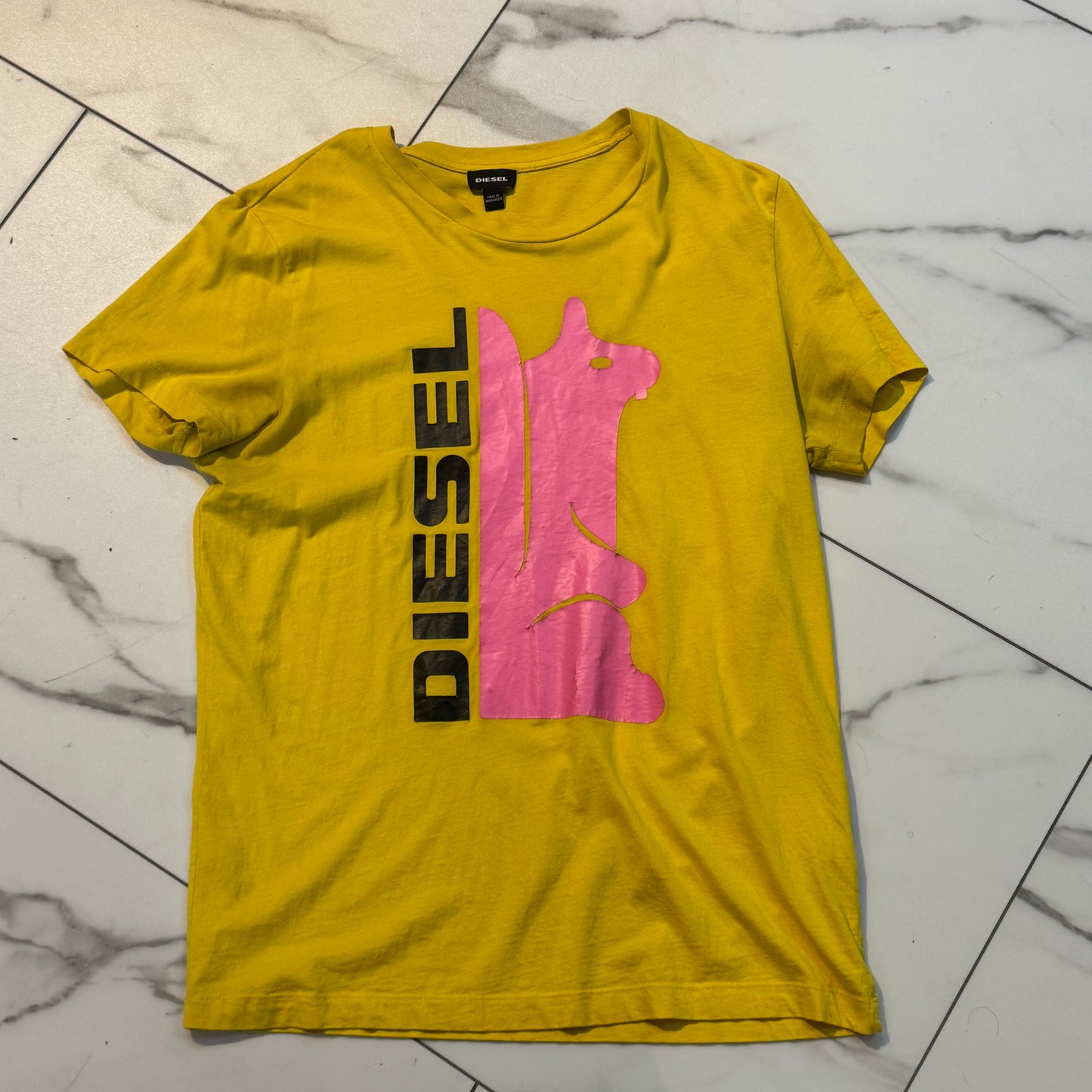 Diesel Yellow Tee