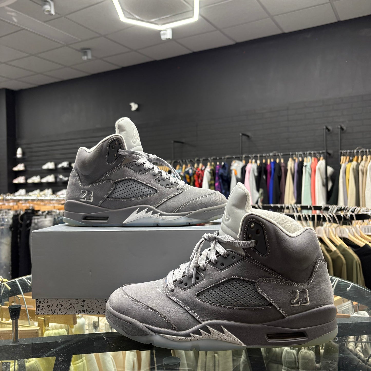 Jordan 5 Wolf Grey USED W BOX