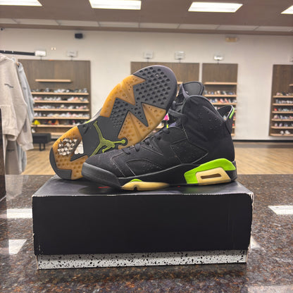 Jordan 6 ‘Electric Green’ USED W BOX