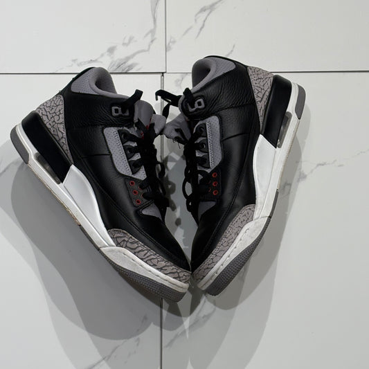 Jordan 3 Black Cement USED NO BOX