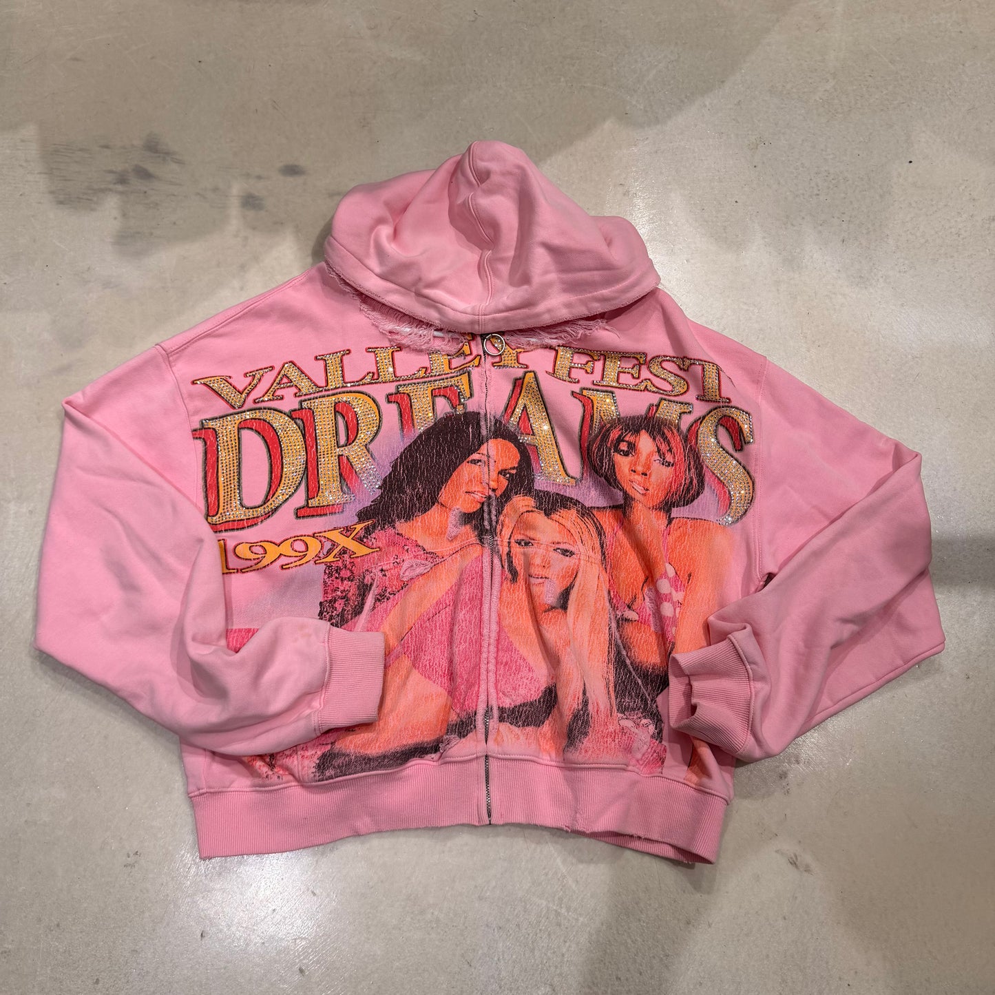 Vale Forever Dreams Pre-owned Zip Up Hoodie 'Pink'