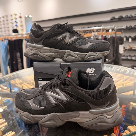 New Balance 9060 Black Castlerock Grey Used With Box