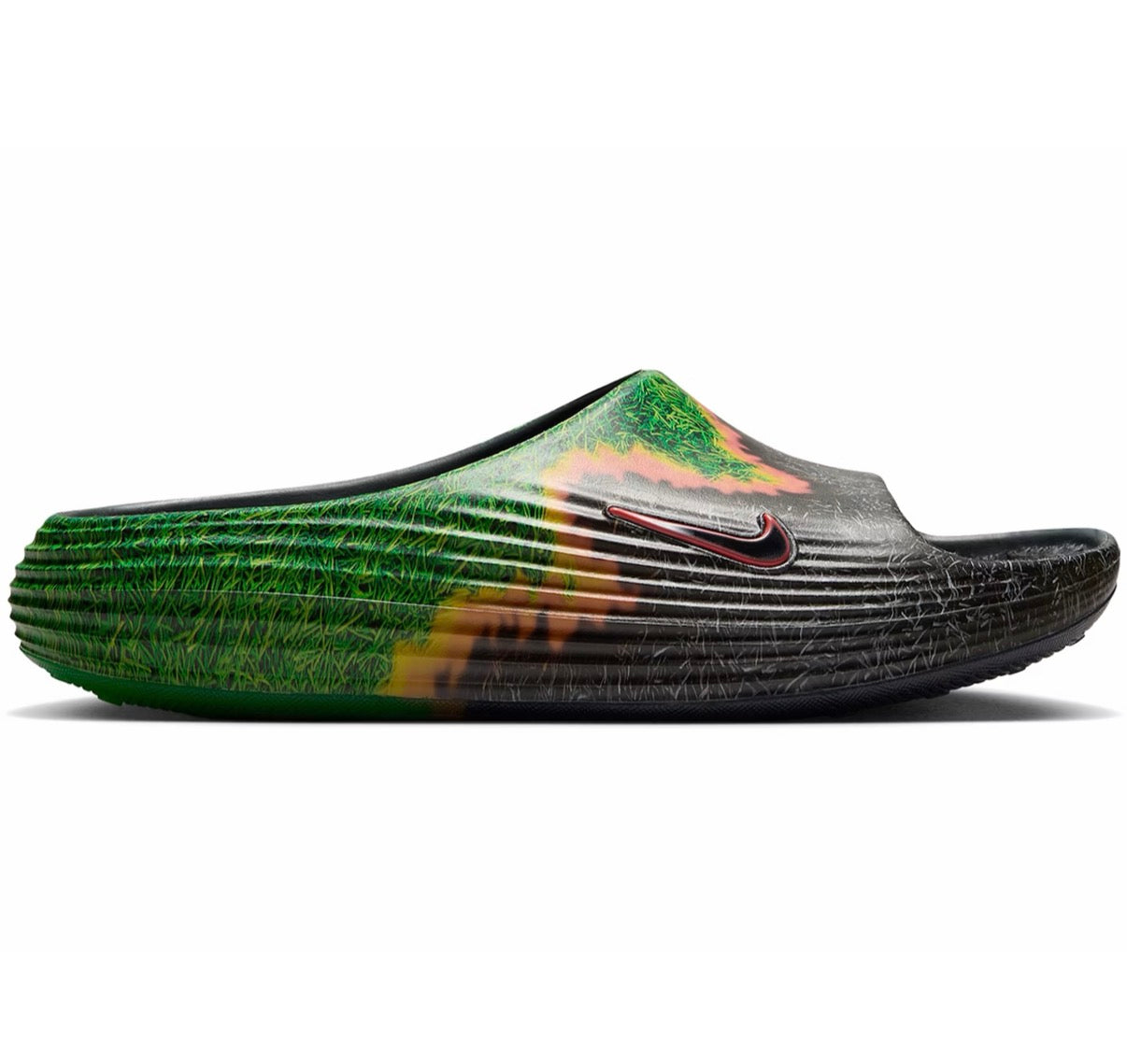 Nike ReactX Rejuven8 Slide .SWOOSH Touch Grass